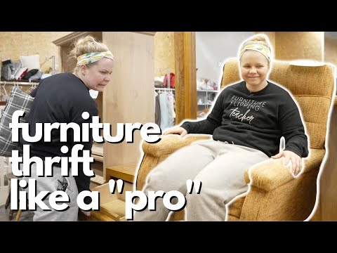 Thrift with Me for Furniture to Makeover | VISITING 10+ GOODWILL STORES