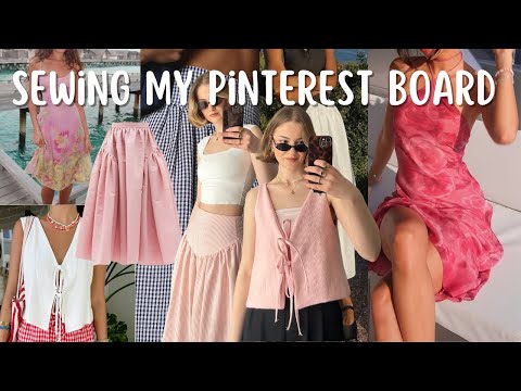 SEWING MY DREAM PINTEREST WARDROBE FOR SPRING & SUMMER 🌷