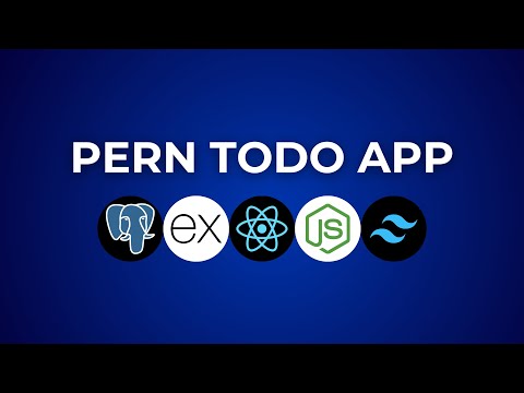 Build a Todo App with the PERN Stack (PostgreSQL, Express, React, Node.js)