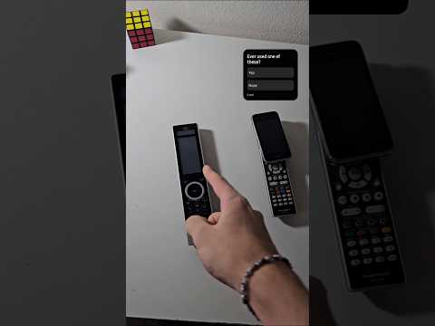 Smart TV remotes... The future felt different back then... #shorts #tech