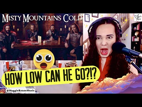 Opera Singer Reacts to FAR OVER THE MISTY MOUNTAINS COLD | Low Bass Singer Cover