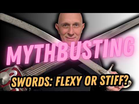 Mythbusting TWO THINGS people get WRONG about SWORDS