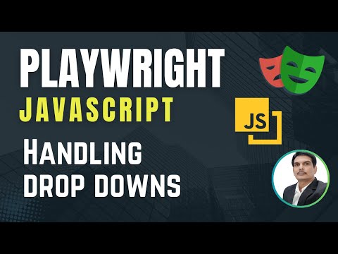 Playwright with Javascript | How to handle DropDown | Part 11