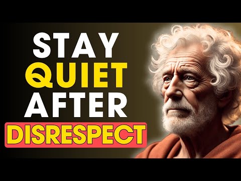 Your Silence After the Disrespect Is Killing Them | Stoic Philosophy