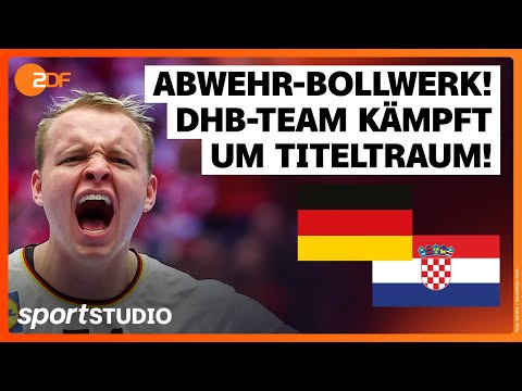Deutschland – Kroatien Highlights | Halbfinale, Handball-EM 2026 | sportstudio