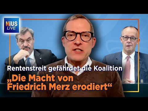 Renten-Zoff: Wie Markus Söder Kanzler Merz gerade demontiert | NIUS Live vom 24. November 2025