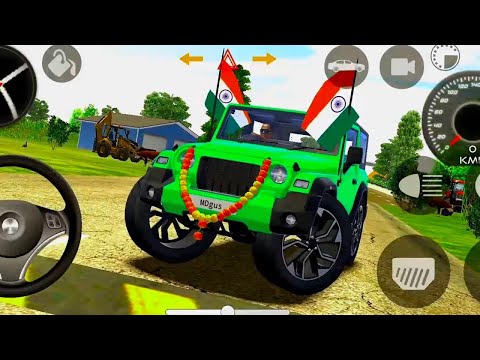 Dollar song modified Mahindra Thar 😈 Indian Cars Simulator 3D #1299