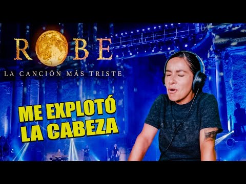 REACCIONO a *ROBE - LA CANCIÓN MÁS TRISTE (EXTREMODURO)* por PRIMERA VEZ 🤯 UNA OBRA DE ARTE!!!