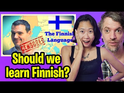 Thai-Canadian Couple Reacts to the Finnish Language 🇫🇮