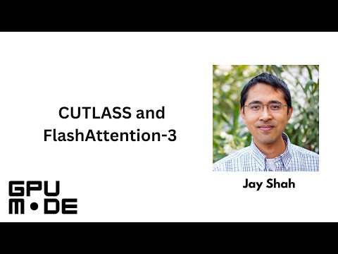Lecture 36: CUTLASS and Flash Attention 3
