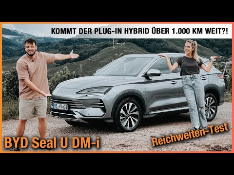 BYD Seal U DM-i Reichweiten Test (2024) Kommt der Plug-in Hybrid über 1.000 km weit?! Review | Preis