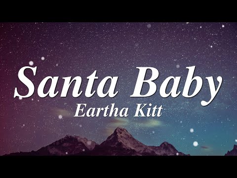 Eartha Kitt - Santa Baby (Lyrics)
