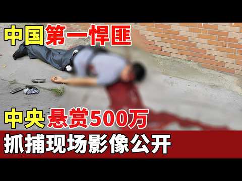 中国第一悍匪，中央悬赏500万通缉，逃过上万警察围剿，抓捕现场影像公开，群众拍手叫好【历史档案】