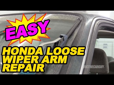 Honda Loose Wiper Arm Repair