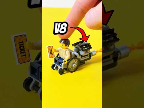 Building the fastest LEGO V8! LEGO car mod ideas #lego #cars #legospeedchampions #legomoc #legoset