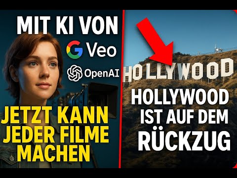 Mit KI von Google-Veo & OpenAI-Sora jetzt kann  jeder Filme machen –  Hollywood ist auf dem Rückzug.