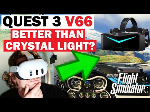 Quest 3 V66 MR UPDATE ROCKS! BETTER than Pimax Crystal LIGHT?! A RENEWED Perspective MSFS | SIMXR