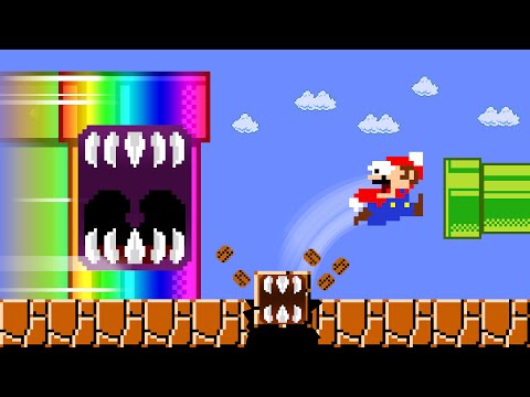 What Happens Everything Mario jumps on turns into a MONSTER? | ADN Game