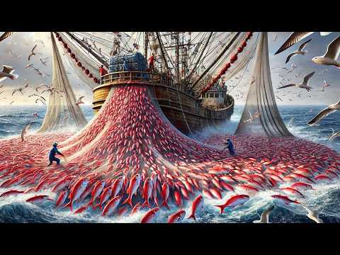 Incredible Fishing Moments Of Fishermen Will Leave You Speechless - Fishing Documentary