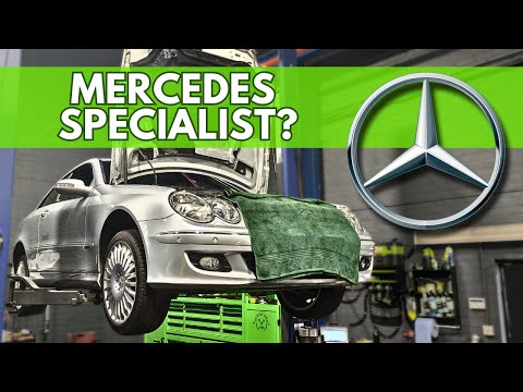 Why You Need A Mercedes Specialist // CLK Inspection ft. SPR Autos