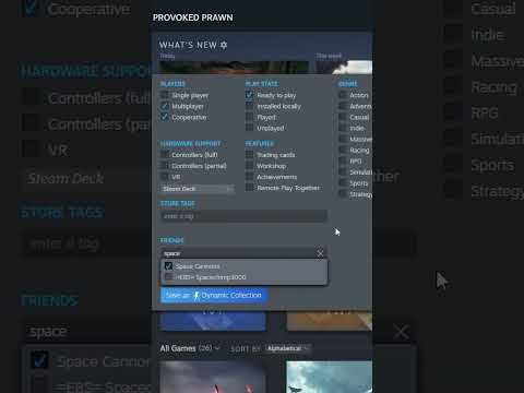 How to work out what to play with friends - Steam's awesome feature #pcgaming