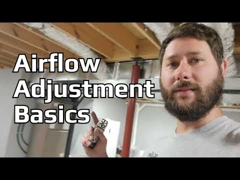 How to adjust airflow and make hvac magic? @YorkHomeComfort