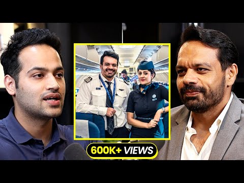 Salary Of A Pilot & Cabin Crew - Shared By @FlyingBeast320 | Raj Shamani Clips
