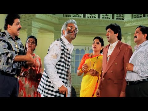 हाथ में गाडी क्या आगई, जैसे हवाईजहाज हो हमें तो कीड़े मकोड़े समझते है 😂Hero No 1 Paresh Rawal, Tiku