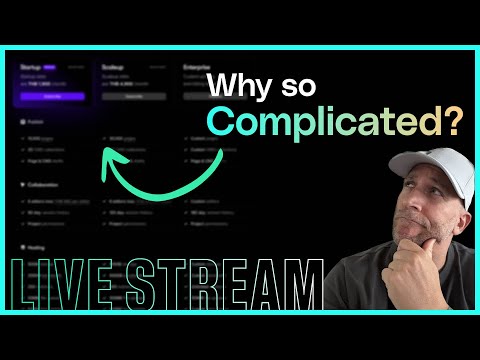 Why Does Pricing Have To Be So Confusing? [Live Stream]