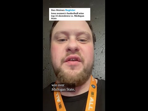 Iowa women's basketball wins top-15 showdown vs. Michigan State