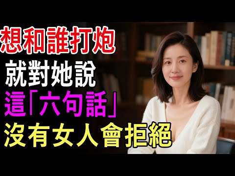 想和誰發生關係，就對她說這「六句話」，百試百靈，沒有女人會拒絕！#兩性健康#出軌#夫妻關係#中老年情感