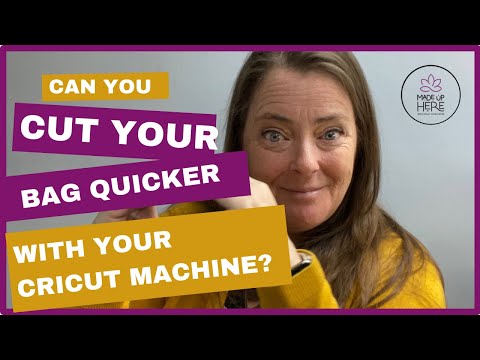 Cut Your Bag Quicker with Your Cricut Machine?🤔