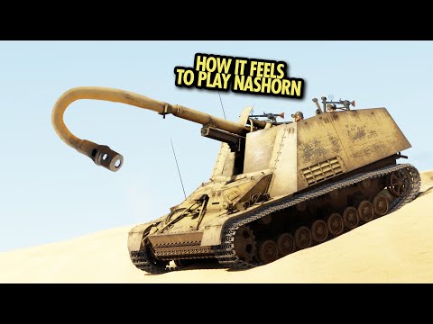 THIS HUGE GUN IS AMAZING BUT IT'S A MAGNET FOR PLANES - Nashorn in War Thunder