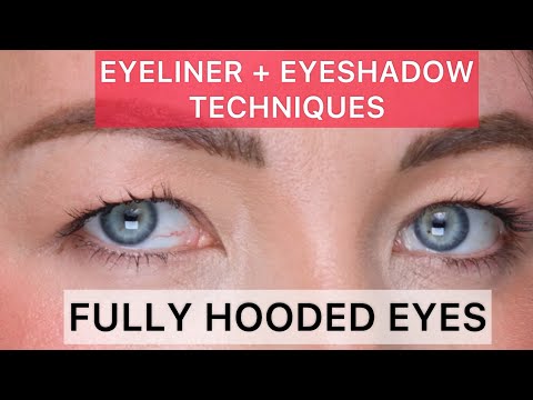 EYELINER TECHNIQUES FOR FULLY HOODED EYES | MAKEUP FUNDAMENTALS ✔️