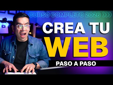 Cómo Crear Una Página Web para Mi Negocio 2026 🔥 MASTERCLASS para principiantes ✅