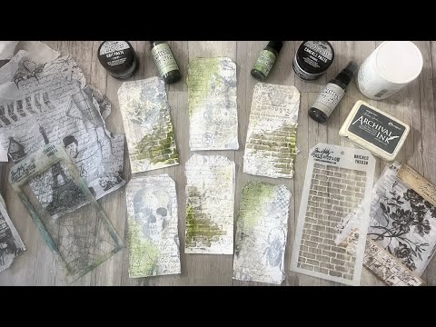 Halloween Concertina Tag Book - Part 1