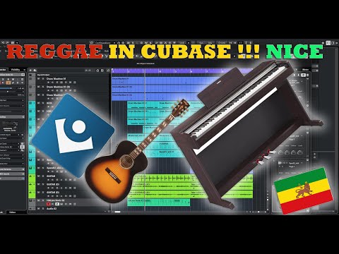 HOW TO EASILY  MAKE A REGGAE BEAT IN CUBASE 14 PRO