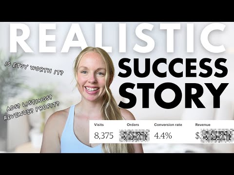 My First 6 Months on Etsy Selling Digital Products — Sales, Revenue, & Profit Breakdown