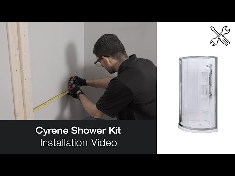 Cyrene Shower Kit - Installation Video