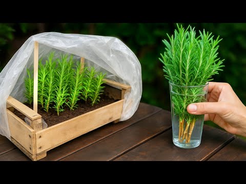 🌿 How to Propagate Rosemary Easily and Have It for Life