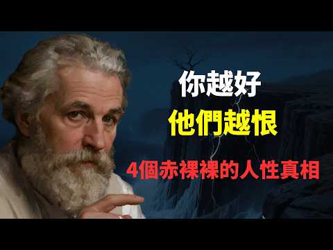你越好，他們越恨。人性有多現實，從你成為威脅開始。