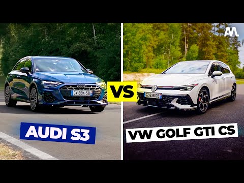 VW Golf GTI CS vs Audi S3, the sporty duel between cousins!⚔️