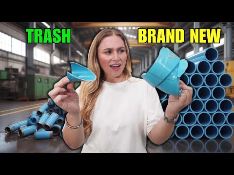 Cambodia's Pipe Recycling REVOLUTION You Need to See