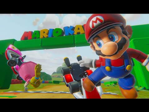 I remade MARIO KART but with RAGDOLLS