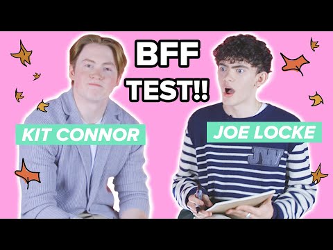 Kit Connor and Joe Locke take the BFF Test