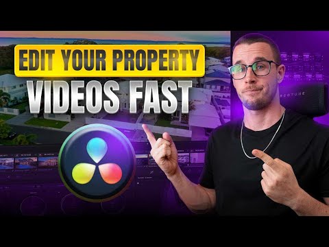 How To Edit A Real Estate Video in 25 Minutes In Davinci Resolve