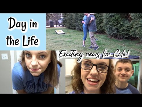 EXCITING NEWS FOR COLE | DAY IN THE LIFE | MANDY IN THE MAKING