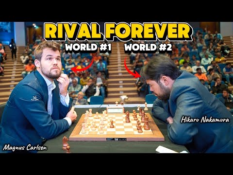 Magnus Carlsen VS Hikaru Nakamura || Tata Steel Chess India Rapid 2019, Round 4