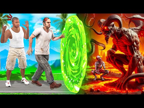 НАШЕЛ ПОРТАЛ В МИР МОНСТРОВ и SCP В ГТА 5 МОДЫ! ПОТУСТОРОННИЙ МИР ОБЗОР МОДА GTA 5 ОНЛАЙН