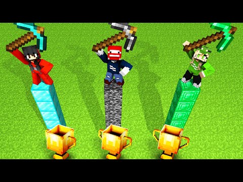 WER ist AM SCHNELLSTEN? mit Benx, Elina, Ebru in Minecraft